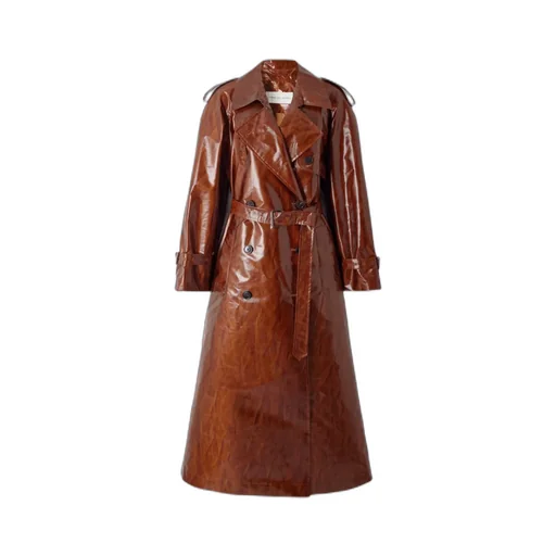 Long-Sleeved Trench Coat