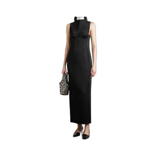 Shoshanna Bustier-Shape Maxi Dress