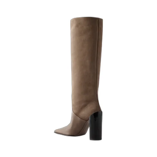 Square-Toe Boots