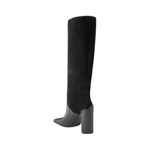 Square-Toe Boots