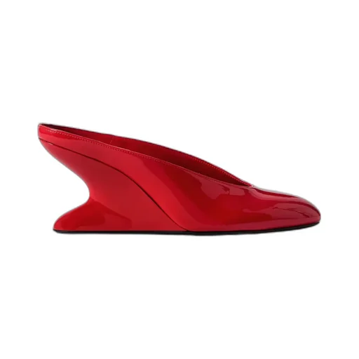 Alaa Curve Wedge Mules