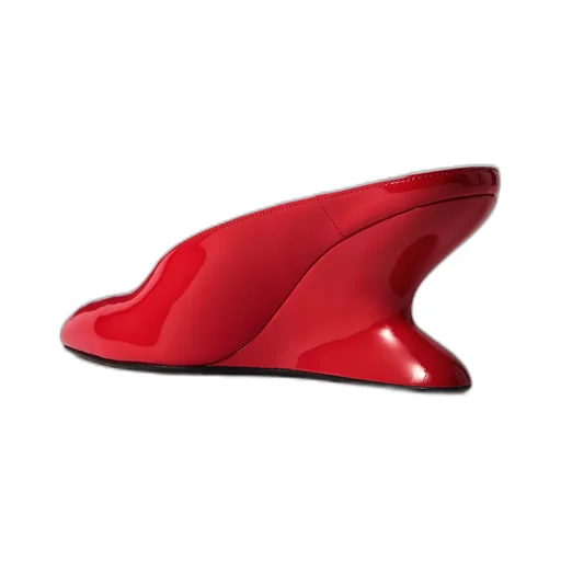 Alaa Curve Wedge Mules