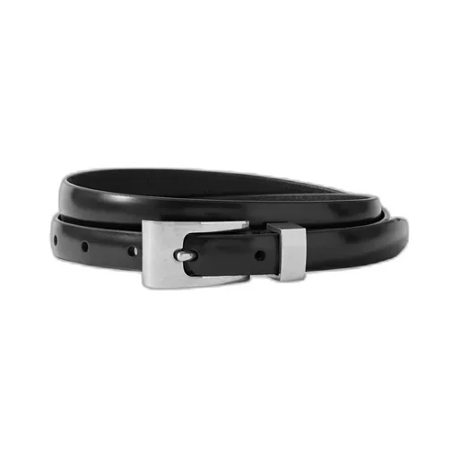 Silver-Tone Buckle Downtown Belt