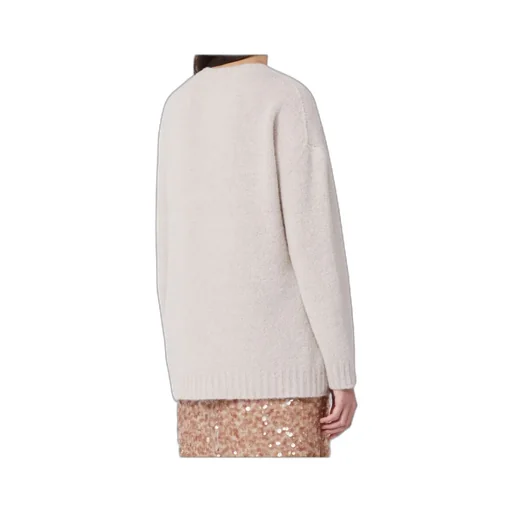 Oversized Alpaca And Cotton Sweater
