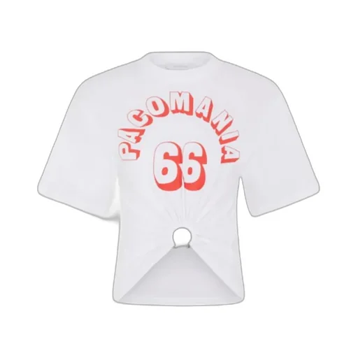 Rabanne Printed Piercing T-Shirt