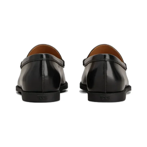 Gold-Tone Hardware Loafers