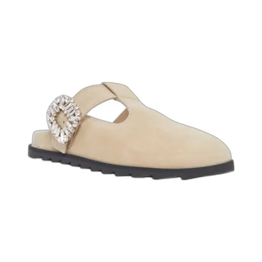Roger Vivier Slidy Viv T Strap Mules