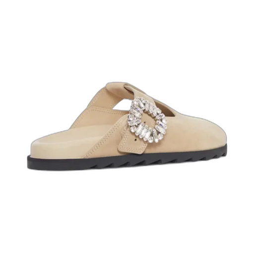 Roger Vivier Slidy Viv T Strap Mules