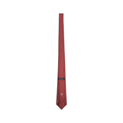 Giorgio Armani Logo Patch Tie