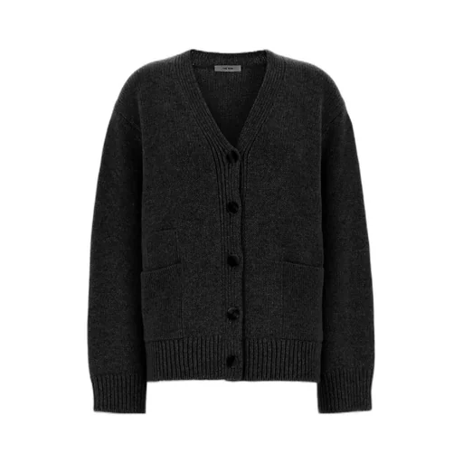 V-Neck Long-Sleeved Cardigan