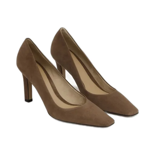 Square Toe High Heels