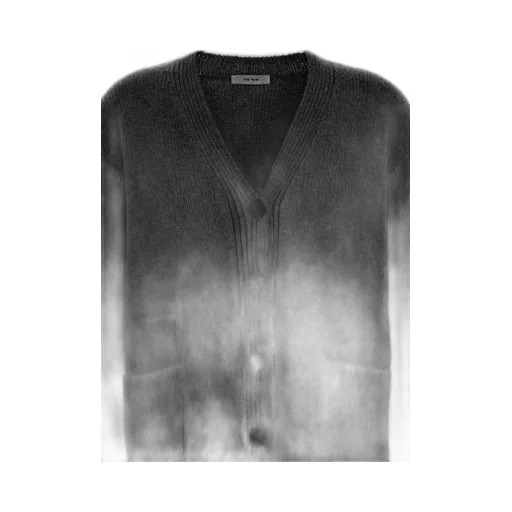 V-Neck Long-Sleeved Cardigan