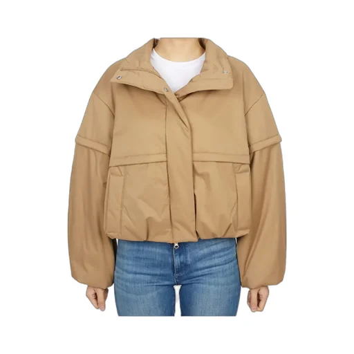 Long-Sleeved Cotton-Padded Jacket