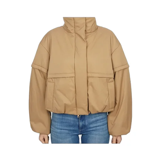 Long-Sleeved Cotton-Padded Jacket