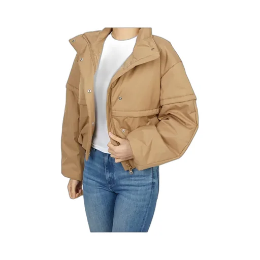 Long-Sleeved Cotton-Padded Jacket