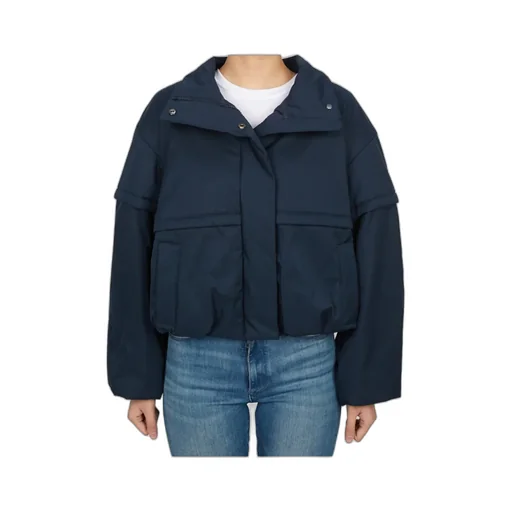 Long-Sleeved Cotton-Padded Jacket