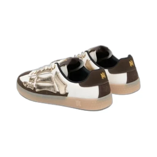 Amiri Metallic Pacific Bones Sneakers
