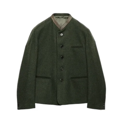 Prada Long-Sleeved Button-Up Jacket