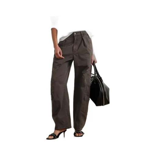 Flight Pleated Organic Cotton-Blend Twill Tapered Pants