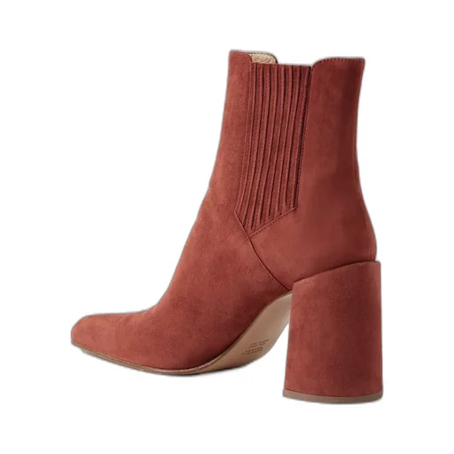 Chunky Heeled Ankle Boots