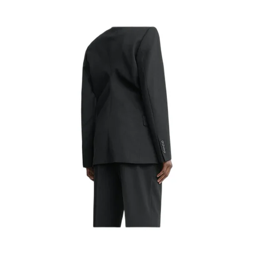 Wool Long-Sleeved Suit Jacket