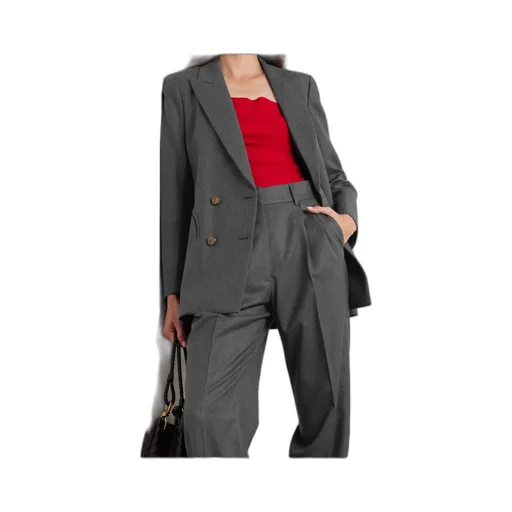 Everyday Double-Breasted Wool-Twill Blazer
