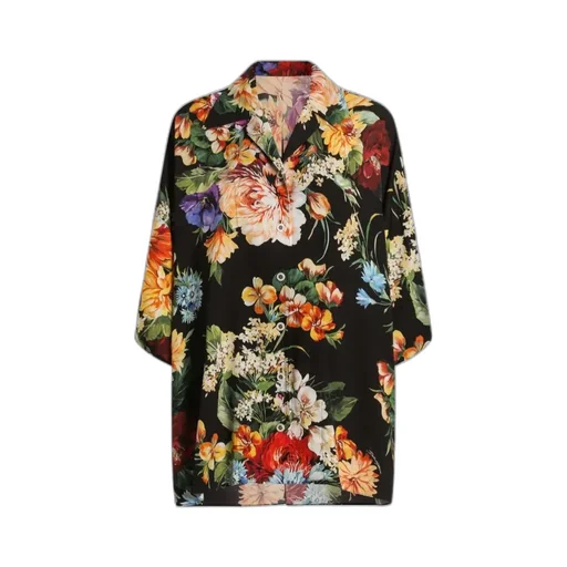 Floral-Print Shirt