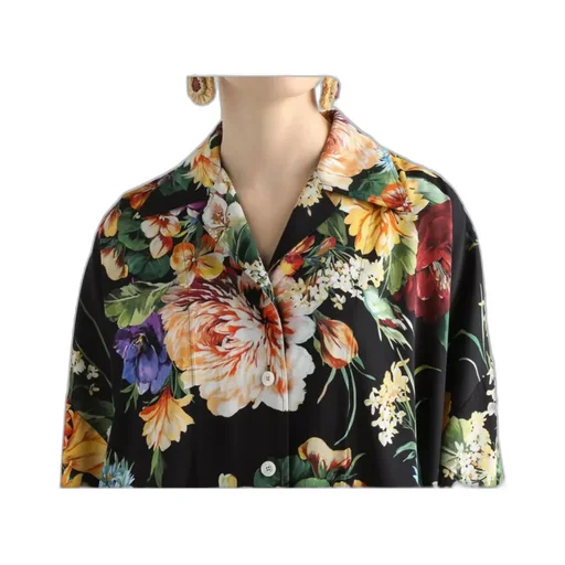 Floral-Print Shirt