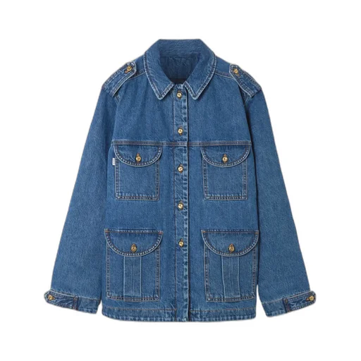 Sahariana Padded Denim Jacket