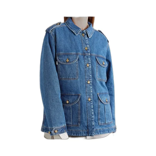 Sahariana Padded Denim Jacket