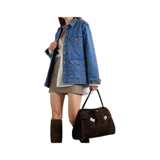 Sahariana Padded Denim Jacket