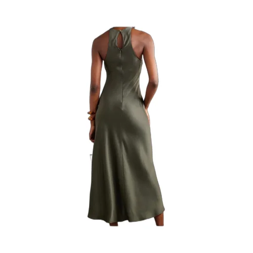 Skyros Satin Midi Dress