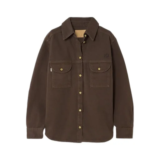Berber Embroidered Denim Shirt