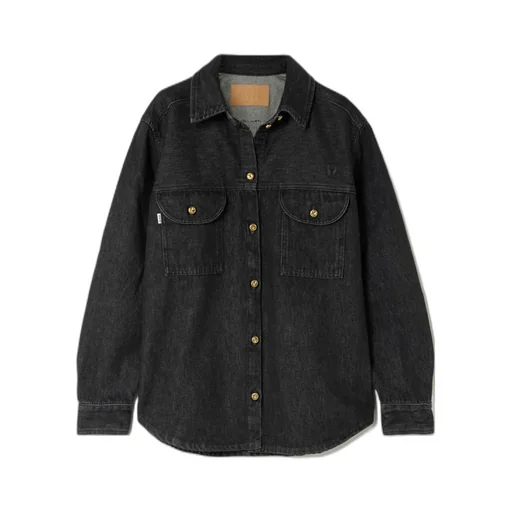 Berber Embroidered Denim Shirt