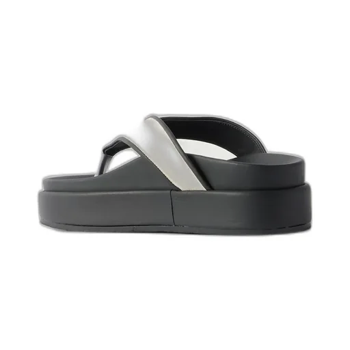 Charys2Flatform Rubber-Trimmed Canvas Platform Sandals