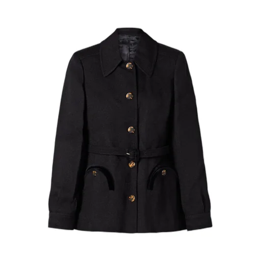 Collared Long-Sleeved Casual Jacket