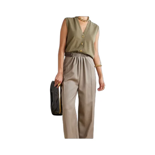 V-Neck Sleeveless Cardigan