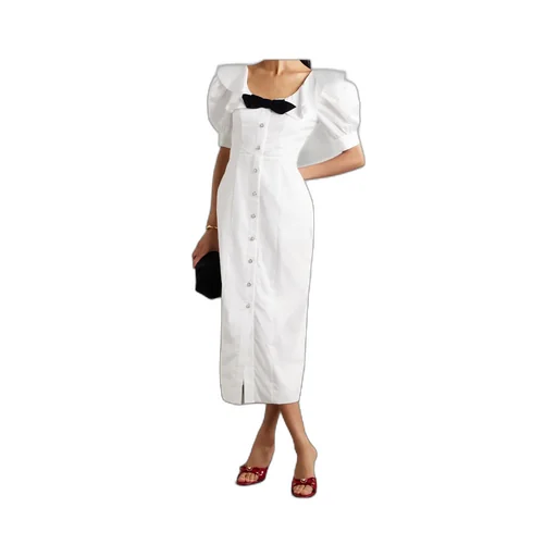 Short-Sleeved Dress