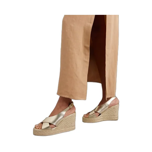 Open-Toe Wedge Sandals