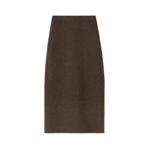 Slit Midi Skirt