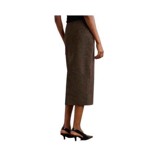 Slit Midi Skirt