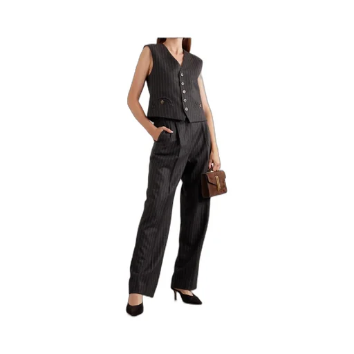 Casual Pants With Belt Loops