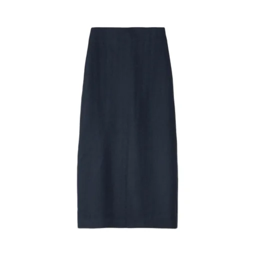 Slit Midi Skirt