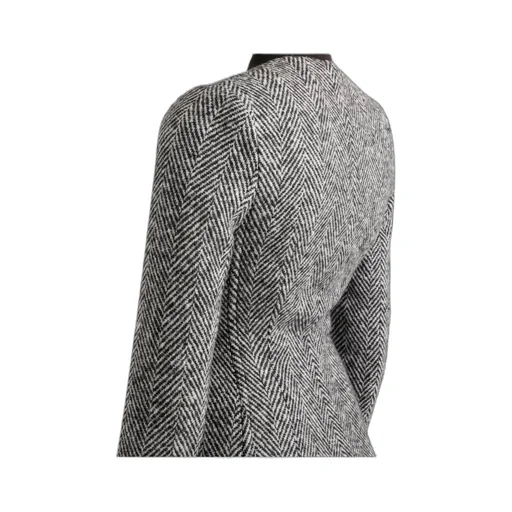 Herringbone-Pattern Jacket