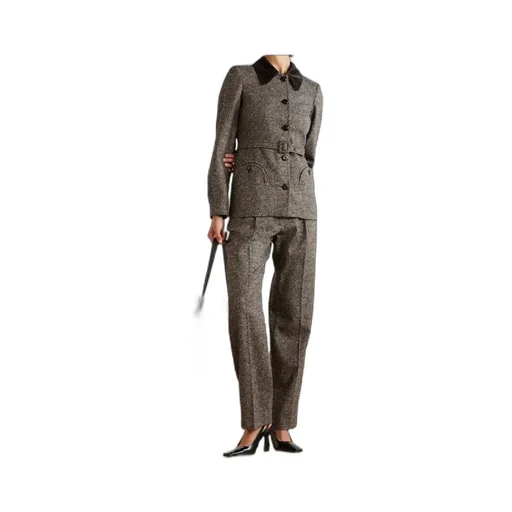 Casual Pants With Belt Loops