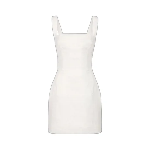 Square-Neck Mini Dress