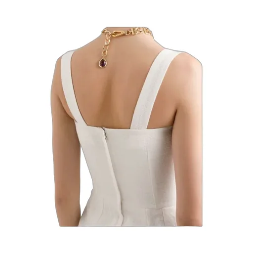 Square-Neck Mini Dress