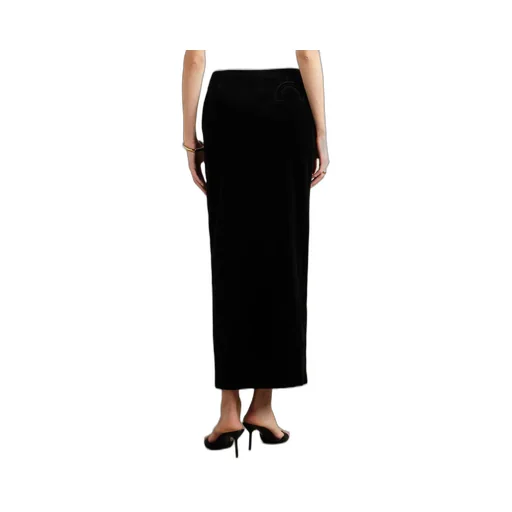 Jealousy Sussex Cotton-Velvet Maxi Skirt