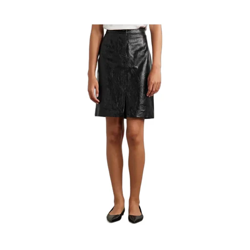 Slit Midi Skirt