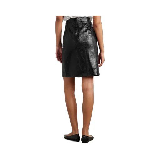 Slit Midi Skirt